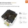 Xiaomi Mi Multicolour WiFi LED Smart Bulb with E27 Screw Ending - 2 Pack