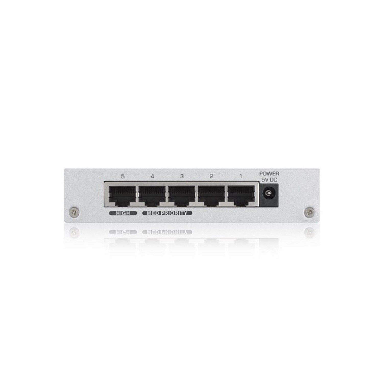 Zyxel GS-105B v3 5-Port Unmanaged Desktop Gigabit Switch - Laptops Direct