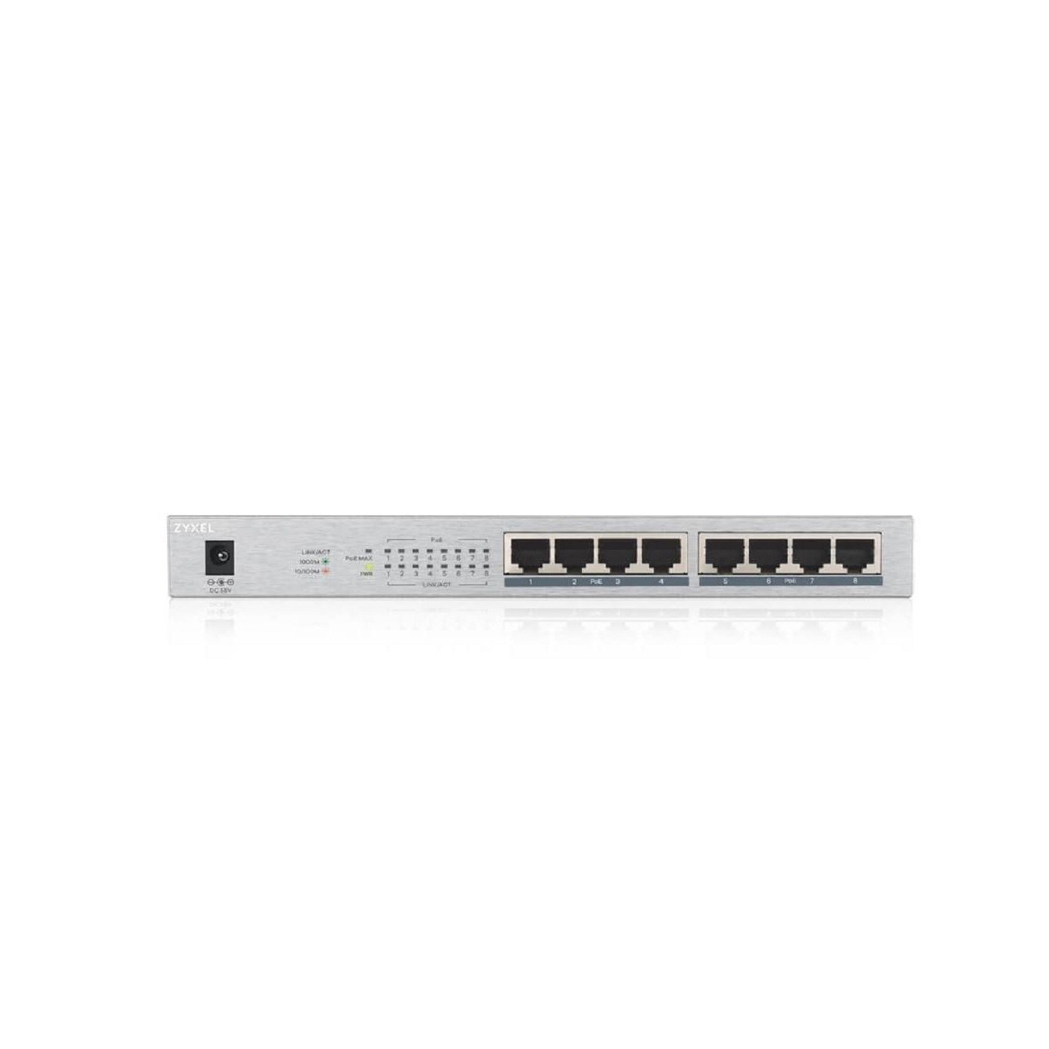 GS1008HP 8 Port Desktop Wall Mountable Switch