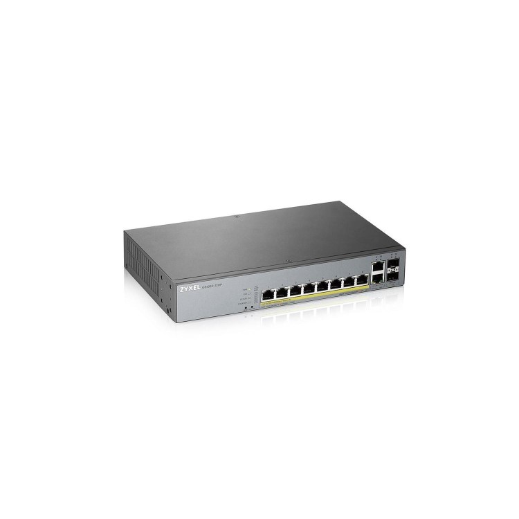 Zyxel GS1350-12HP 8-Port Gigabit Ethernet PoE L2 Desktop Managed Switch