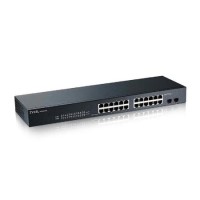 Zyxel GS1900-24E 24-Port Smart Managed Desktop Gigabit Switch Zyxel GS1900-24E 24-Port Smart Managed Desktop Gigabit Switch