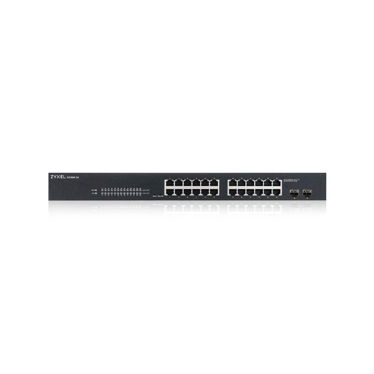 Zyxel GS1900-24E 24-Port Smart Managed Desktop Gigabit Switch