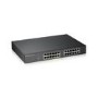 Zyxel GS1900-24EP 24-Port Smart Managed Rackmount Gigabit PoE+ Switch