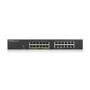 Zyxel GS1900-24EP 24-Port Smart Managed Rackmount Gigabit PoE+ Switch