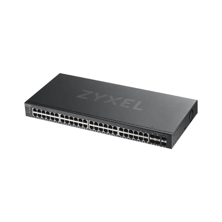 Zyxel GS1920-48v2 48-Port Smart Managed Rack-mountable Gigabit Switch
