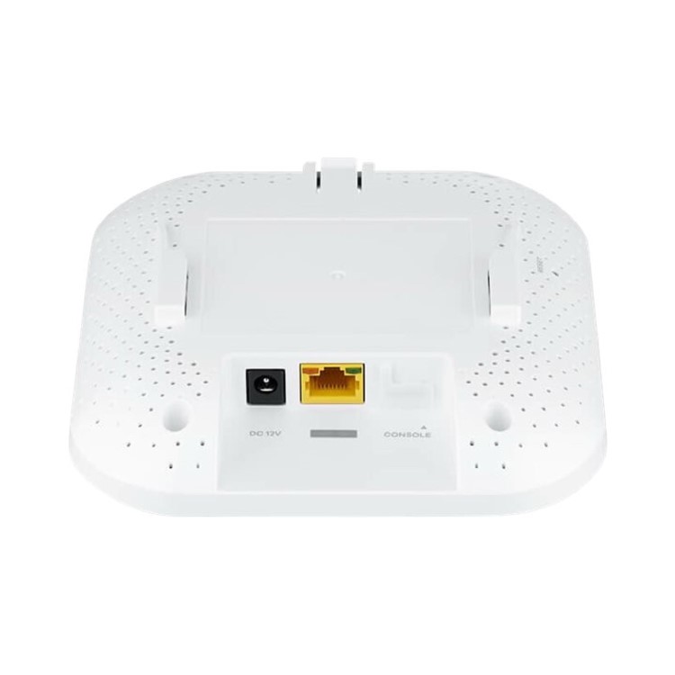 Zyxel GS1920-24HPv2 24-Port Smart Managed PoE+ Switch Bundle with NWA90AX WiFi 6 Dual-Radio PoE WAP White