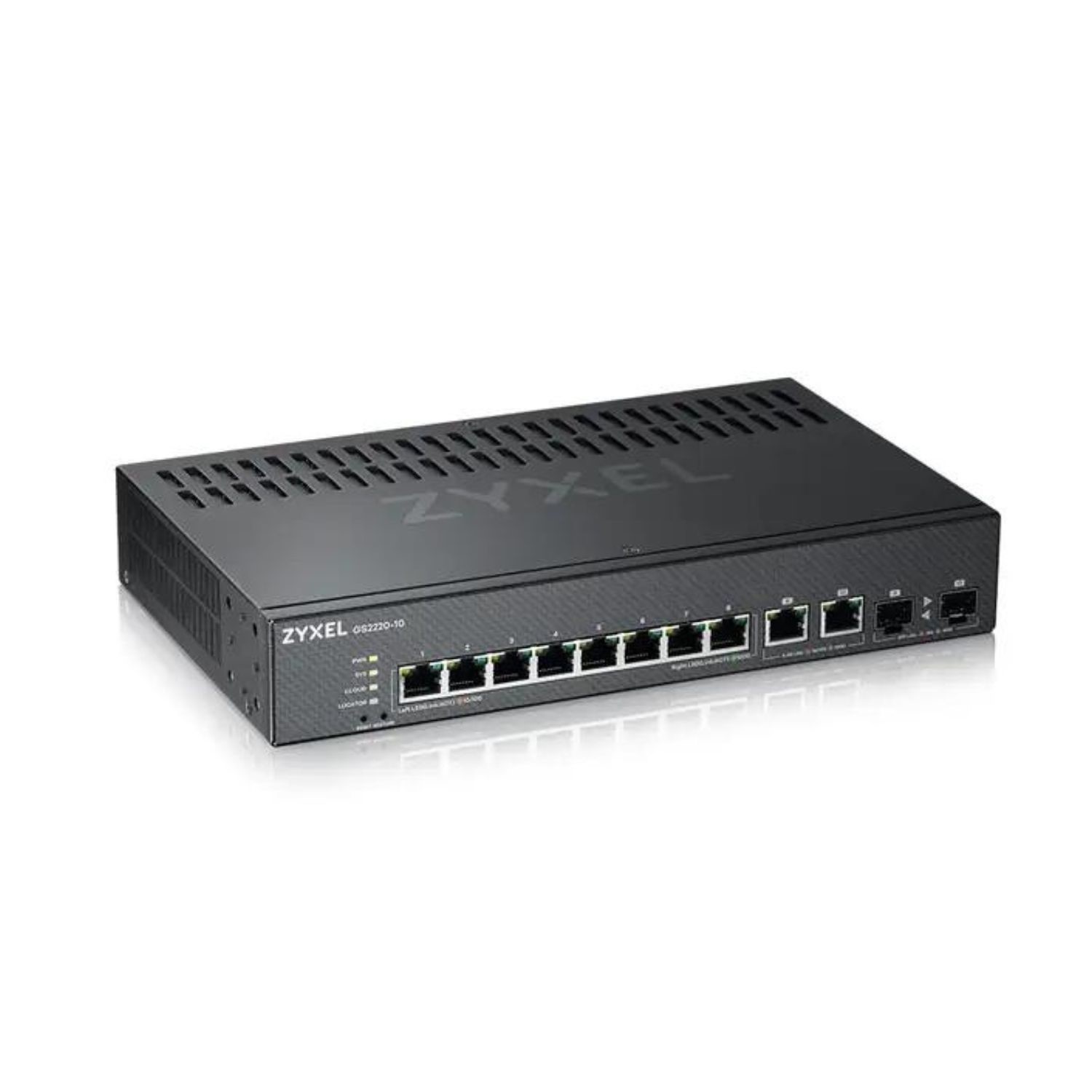 Image of Zyxel 24 ports Managed Rack Mountable Switch GS2220-28-GB0101F Black