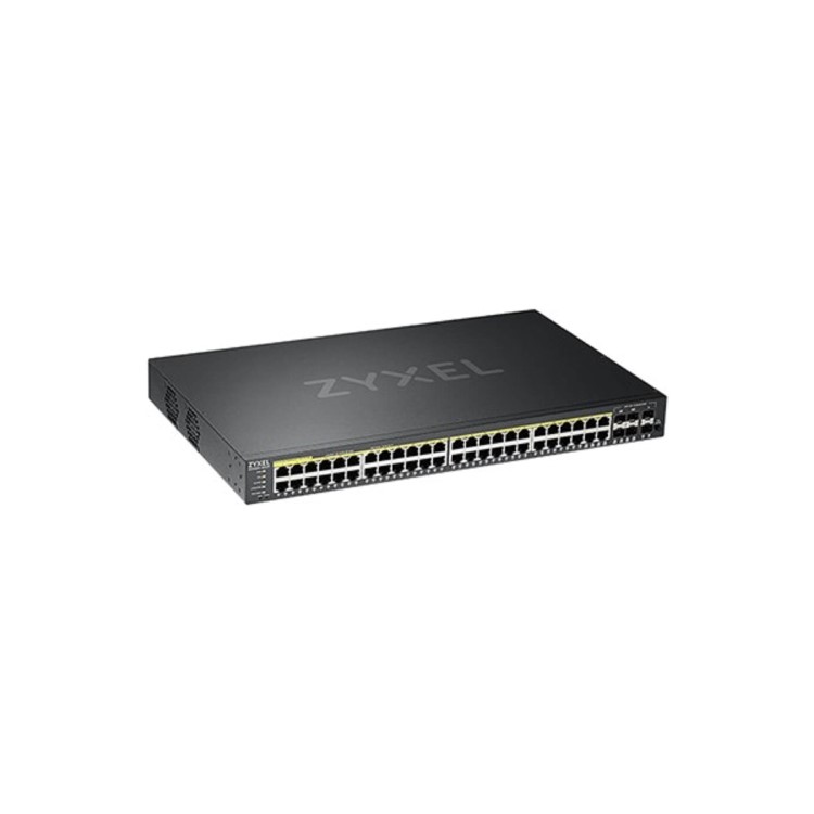 Zyxel GS2220-50HP 48-port Gigabit Ethernet PoE+ L2 Rack-mountable Managed Switch