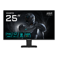 GIGABYTE GS25F14 25" SS IPS Full HD 144Hz 1ms Gaming Monitor