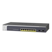 Netgear ProSAFE 8-Port PoE+ Gigabit Smart Managed Switch with 2 SFP Ports 