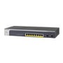 NETGEAR ProSAFE 8-Port PoE+ Gigabit Smart Managed Switch with 2 SFP Ports
