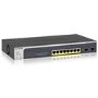 NETGEAR ProSAFE 8-Port PoE+ Gigabit Smart Managed Switch with 2 SFP Ports