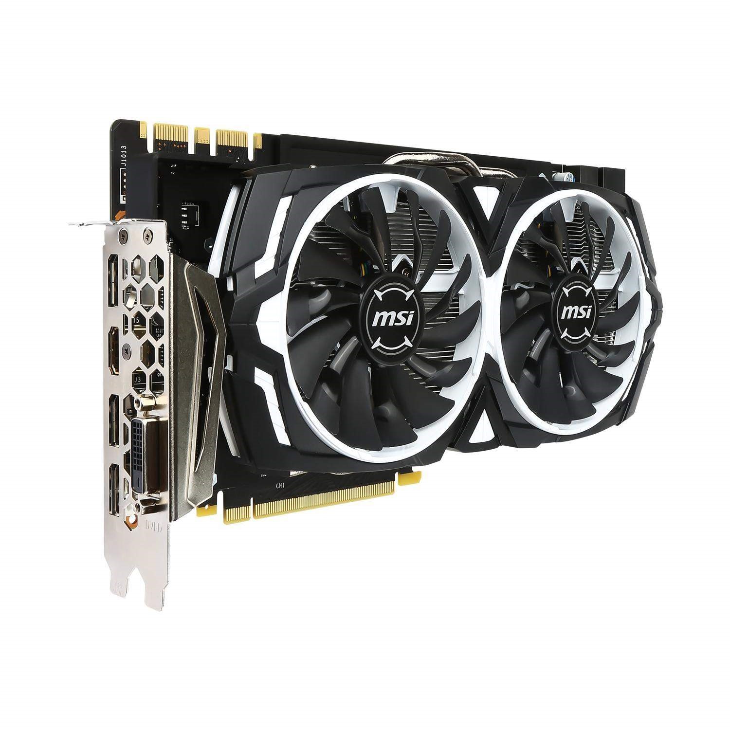 MSI ARMOR GeForce GTX 1080 8GB GDDR5X OC Graphics Card - Laptops