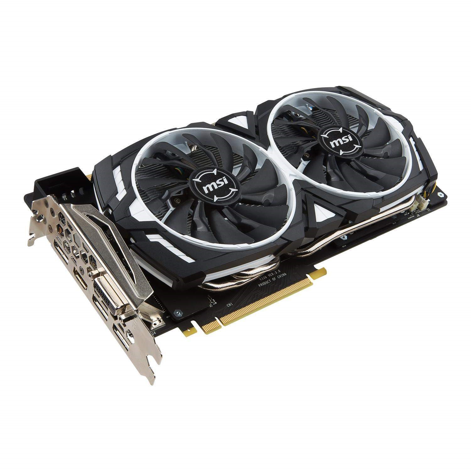 MSI ARMOR GeForce GTX 1080 8GB GDDR5X OC Graphics Card - Laptops