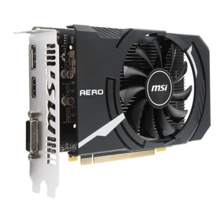 MSI Nvidia GeForce GTX 1050 Ti Aero ITX 4GB GDDR5 Graphics Card