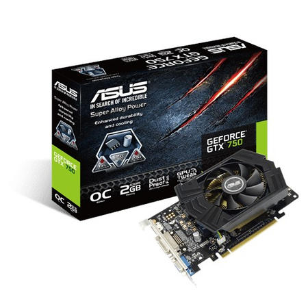 Gddr5 Graphics Asus Gtx 750 1gb Asus NVidia GeForce GTX 750 OC 2GB