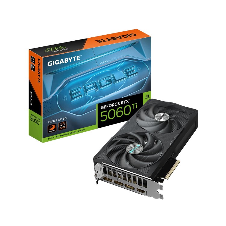 GIGABYTE GeForce RTX 5060 Ti EAGLE OC 8GB GDDR7 Graphics Card