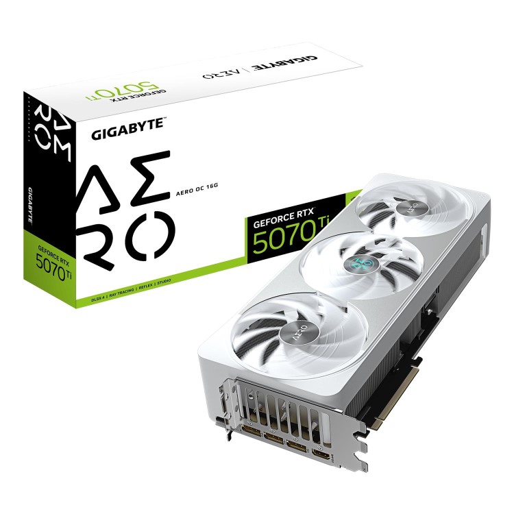 GIGABYTE GeForce RTX 5070 Ti AERO OC 16GB GDDR7 Graphics Card