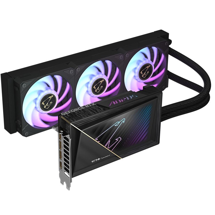 GIGABYTE AORUS GeForce RTX 5080 XTREME WATERFORCE 16GB GDDR7 Graphics Card
