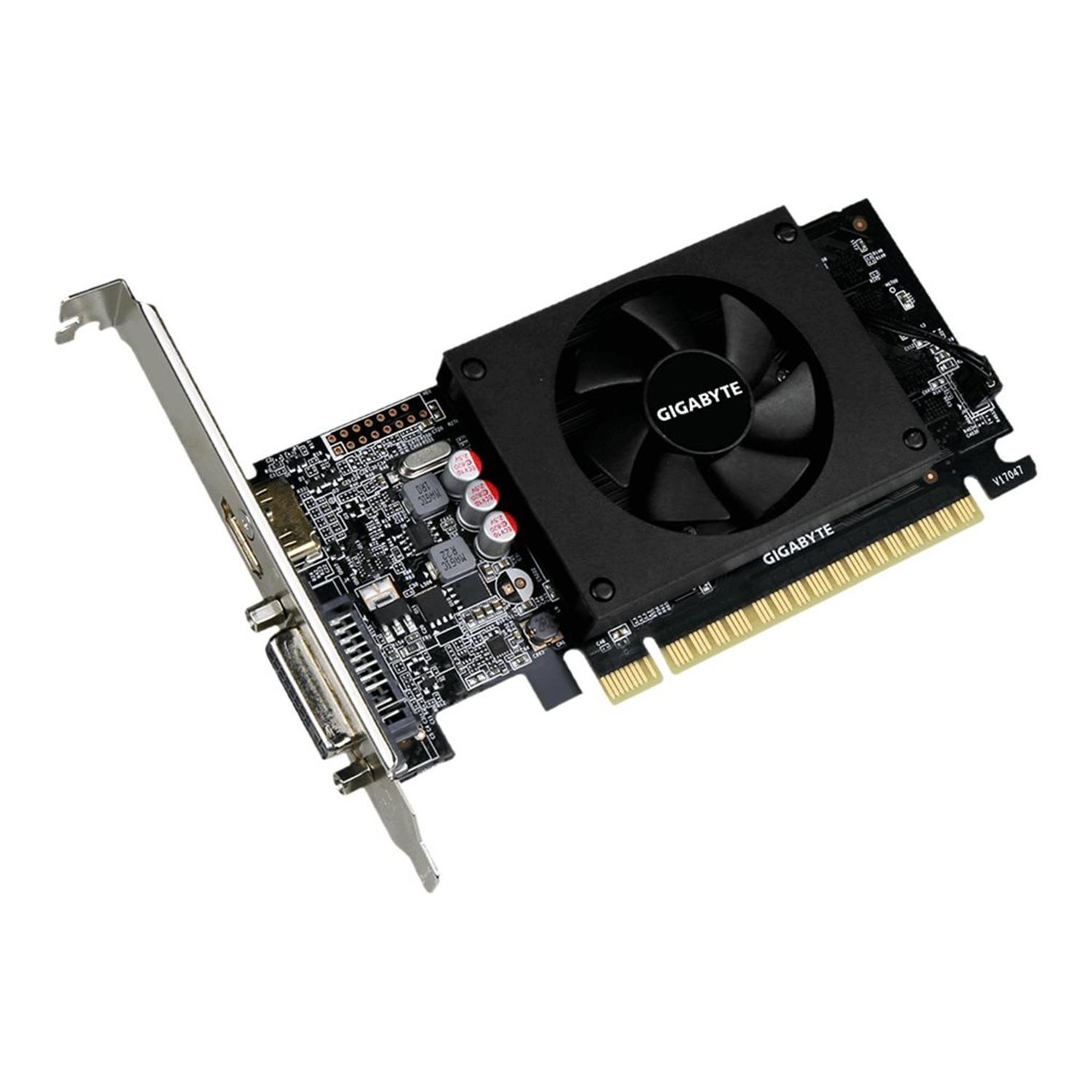 Gigabyte GeForce GT 710 2GB GDDR5 Single Fan Cooling System Low