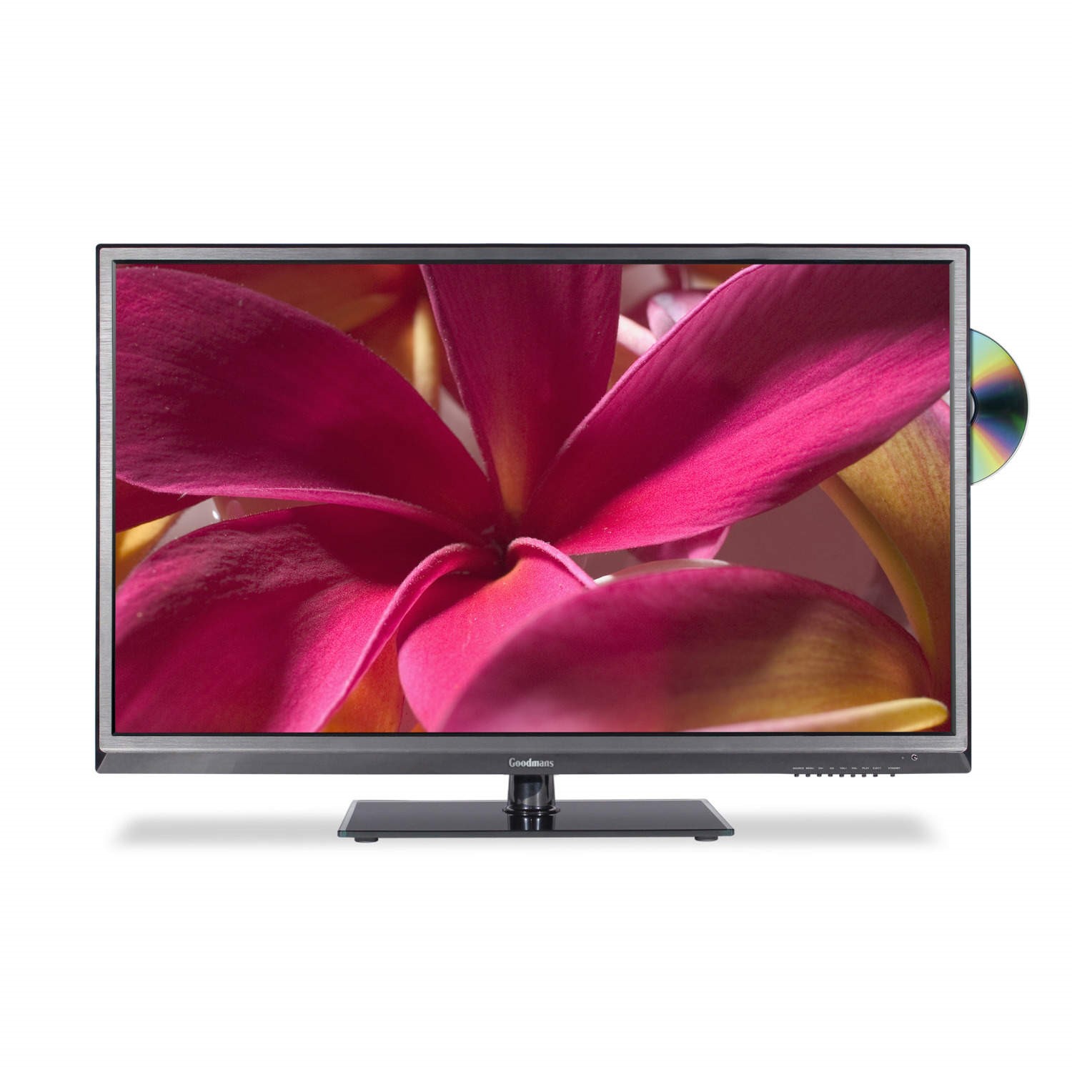Goodmans 32 Inch Freeview LED TV with Built-in DVD Player - Laptops Direct