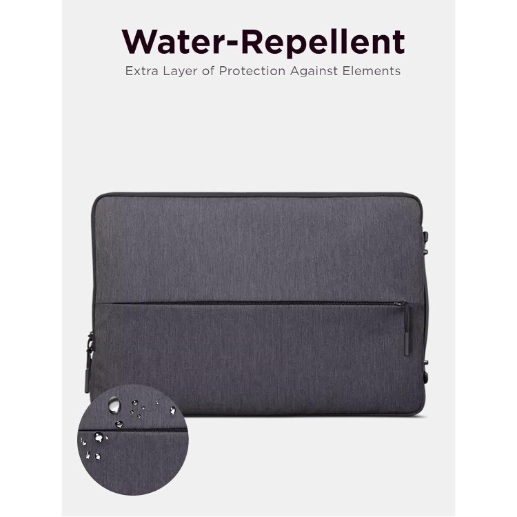 Lenovo Urban 15.6 Inch Sleeve Case Charcoal Grey