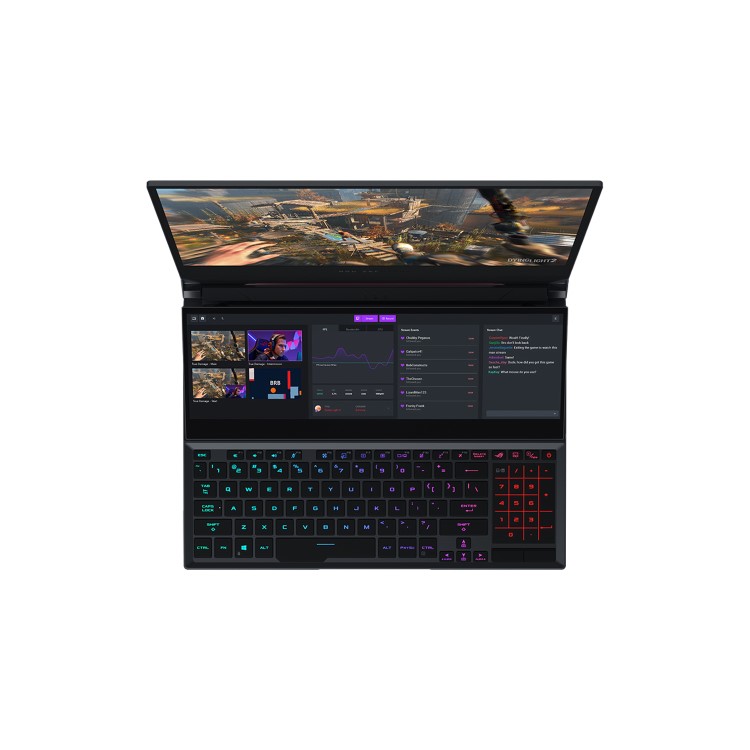 Asus ROG Zephyrus Duo 15 GX550LWS-HF055T Core i7-10875H 32GB 1TB SSD 15.6 Inch FHD GeForce RTX 2070 Super Windows 10 Gaming Laptop