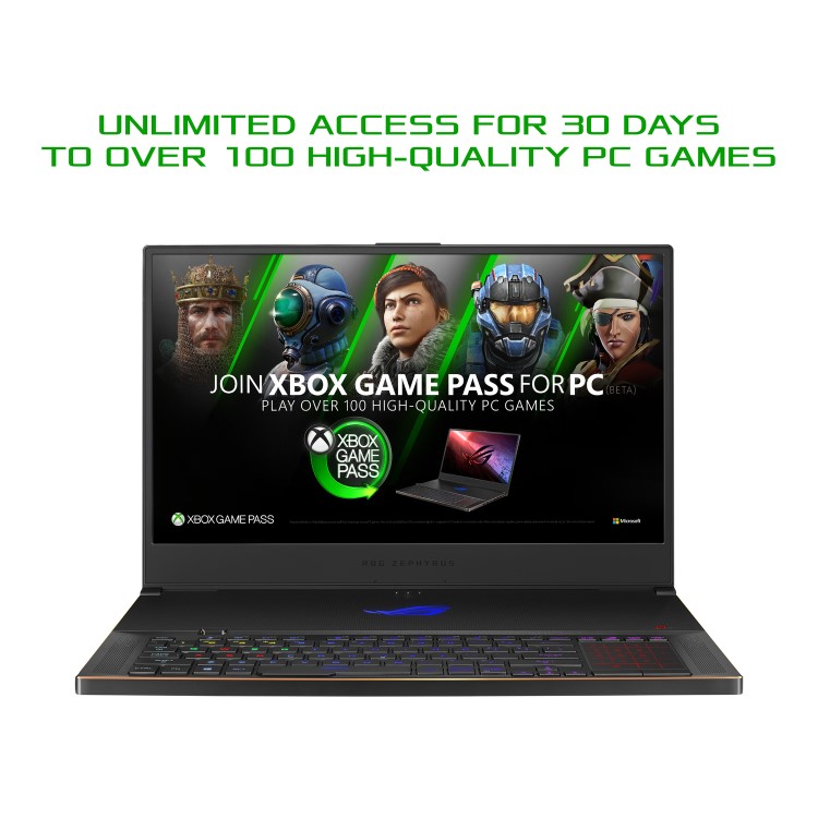 Asus ROG ZEPHYRUS S GX701 Core i7-10875H 32GB 1TB SSD 17.3 Inch FHD 300Hz GeForce RTX 2080 Windows 10 Gaming Laptop