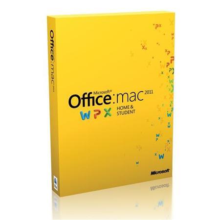 Microsoft Office Home and Student 2011 for Macs Medialess Licence