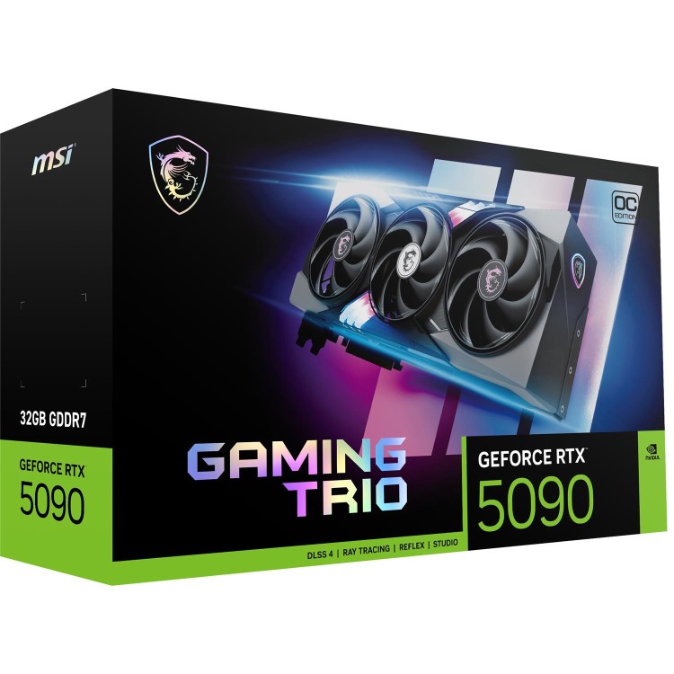 MSI GeForce RTX 5090 32G GAMING TRIO OC Graphics Card