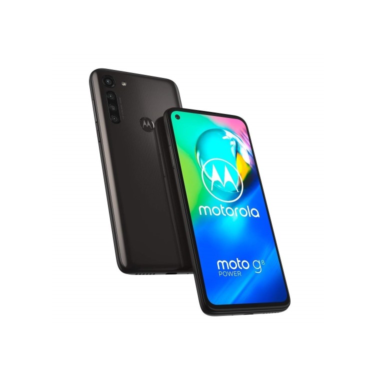 Refurbished Motorola Moto G8 Power Smoke Black 6.4" 64GB 4G Unlocked & SIM Free Smartphone