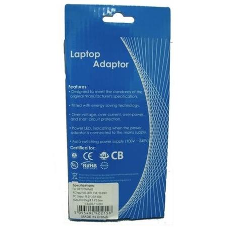 HP/Compaq 18.5V 65W Laptop Charger