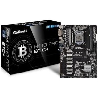 Open Boxed ASROCK Intel H110 Pro BTC+ DDR4 LGA 1151 ATX Crypto Mining Motherboard
