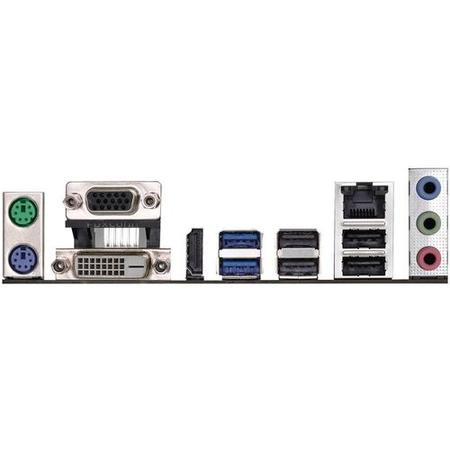 Asrock H110M-HDV, Intel H110, 1151, Micro ATX, DDR4, VGA, DVI, HDMI