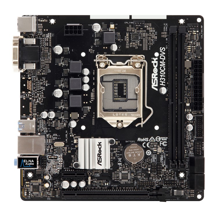 ASRock H310CM-DVS Micro ATX Motherboard