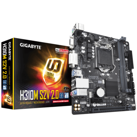 Gigabyte H310m S2h Intel H310 Chipset Motherboard H310M-S2V INTEL