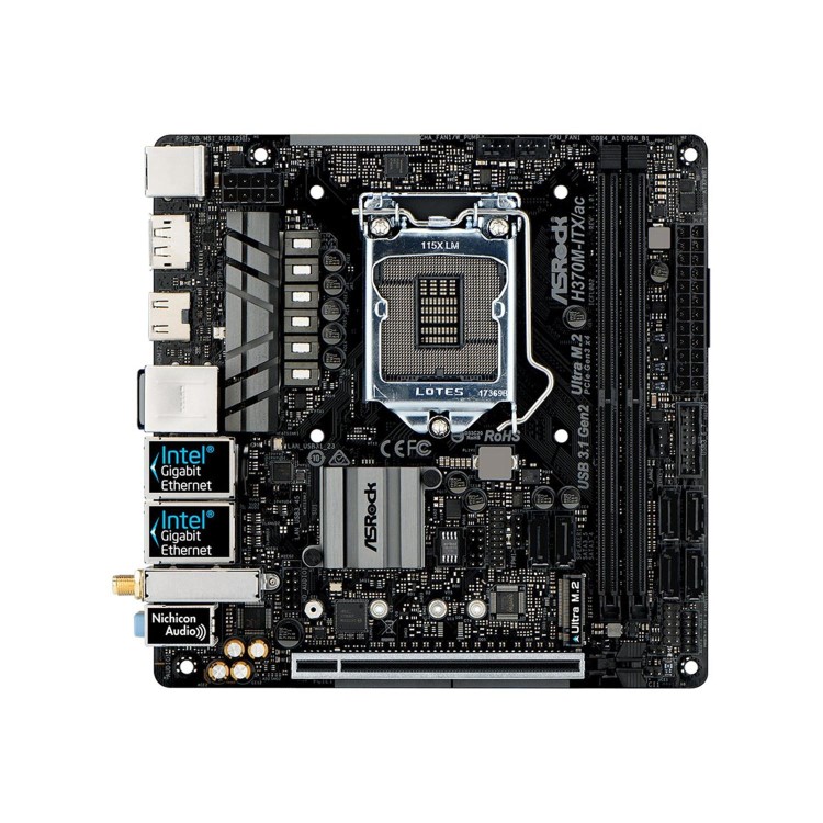Asrock H370 Intel Socket 1151 Mini ITX Motherboard