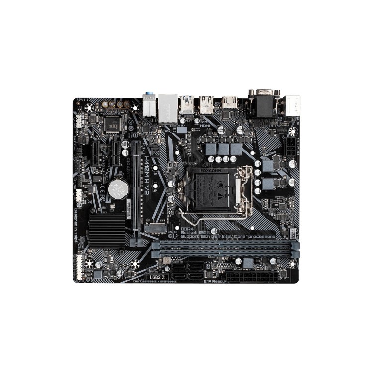 Gigabyte H410M H V2 Intel H410 LGA 1200 DDR4 Micro ATX Motherboard