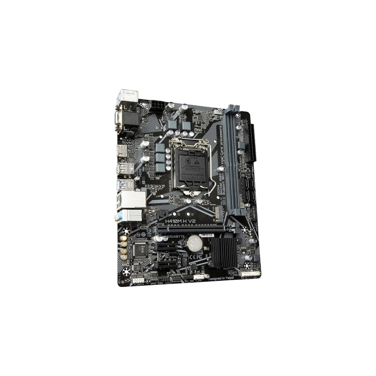 Gigabyte H410M H V2 Intel H410 LGA 1200 DDR4 Micro ATX Motherboard