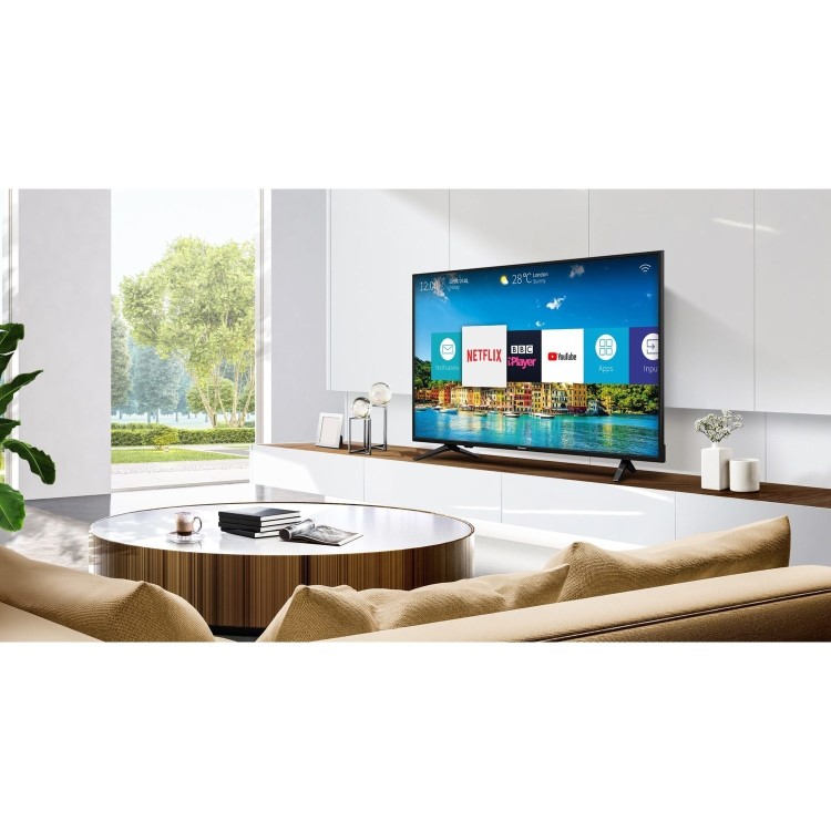 Hisense H55A6200 55" 4K Ultra HD HDR LED Smart TV with Freeview HD and Freeview Play