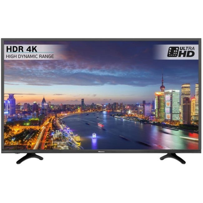Grade A1 - Hisense H49N5500UK 49" 4K UHD Smart TV - Does not include a stand