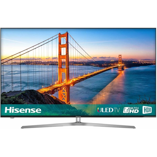 Hisense H50U7AUK 50" 4K Ultra HD Smart HDR ULED TV with Freeview Play and Freeview HD