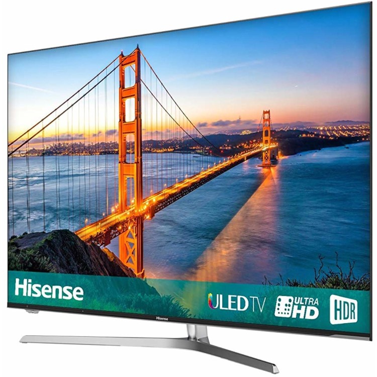 Hisense H65U7AUK 65" 4K Ultra HD HDR ULED Smart TV with Freeview HD and Freeview Play