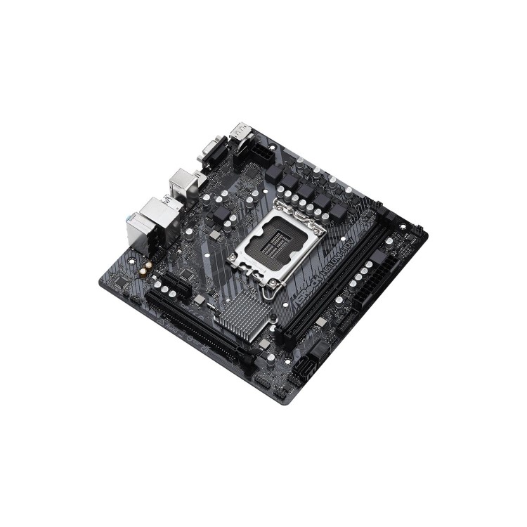 ASRock H610M-HDV Intel H610 LGA 1700 DDR4 Micro ATX Motherboard