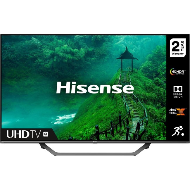 Hisense 43AE7400FTUK 43" 4K Ultra HD HDR10+ Smart LED TV with Dolby Vision and Alexa