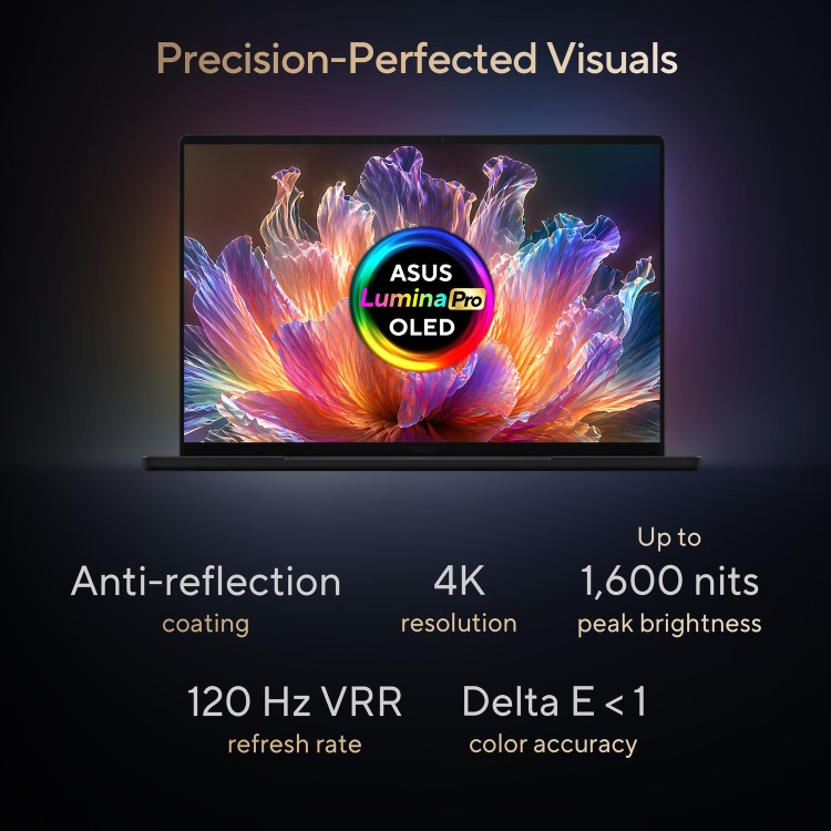 ASUS ProArt NVIDIA RTX Spark 128GB RAM 2TB SSD 120Hz 16 Inch Windows 11 Laptop