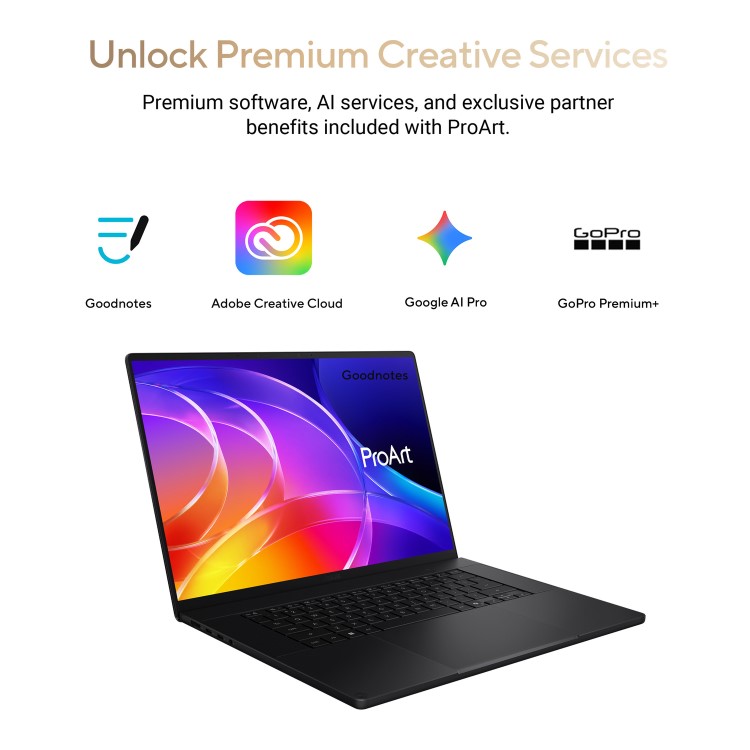 ASUS ProArt NVIDIA RTX Spark 32GB RAM 1TB SSD 120Hz 16 Inch Windows 11 Laptop