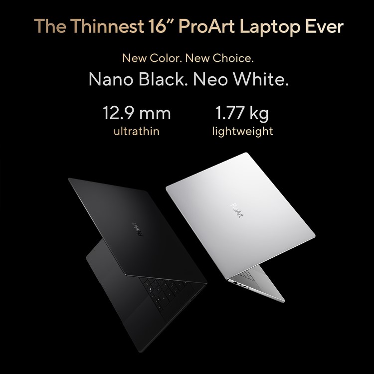 ASUS ProArt NVIDIA RTX Spark 64GB RAM 1TB SSD 120Hz 16 Inch Windows 11 Laptop