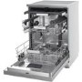 Refurbished Hotpoint H7FHP43XUK Maxi Space Freestanding 15 Place Setting Dishwasher Silver