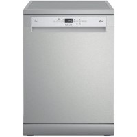 Refurbished Hotpoint H7FHP43XUK Maxi Space Freestanding 15 Place Setting Dishwasher Silver